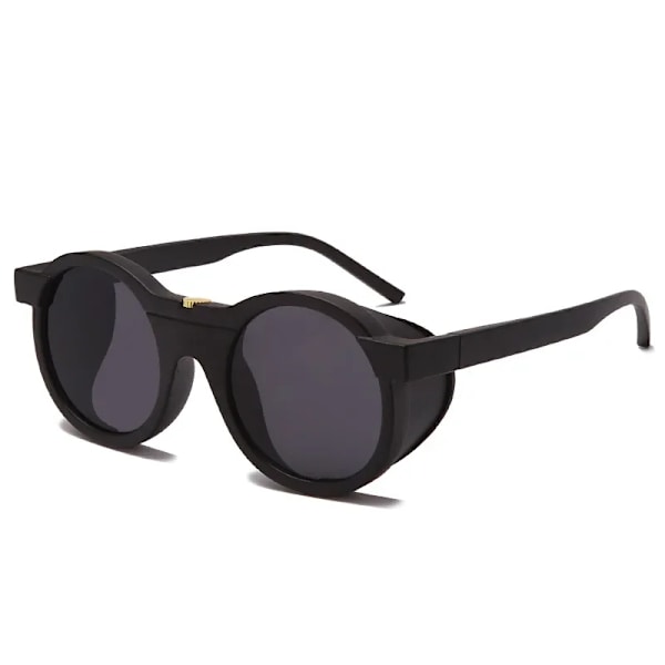 GWTNN OEM Gafas De Sol Fashion Black Round Women Punk Vintage Sunglasses C8 SUNGLASSES