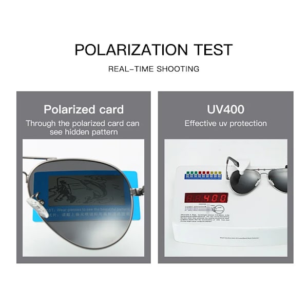 Korkealaatuiset ilmailutyyliset pienet kehykset jousi saranat UV-suojaus naisten miesten polarisoidut aurinkolasit 2024 9 Polarized Aviation