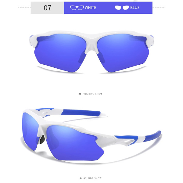 Dubery UV 400 polarisoidut urheiluaurinkolasit miehille 2024 muotiauringolasit 2024 3