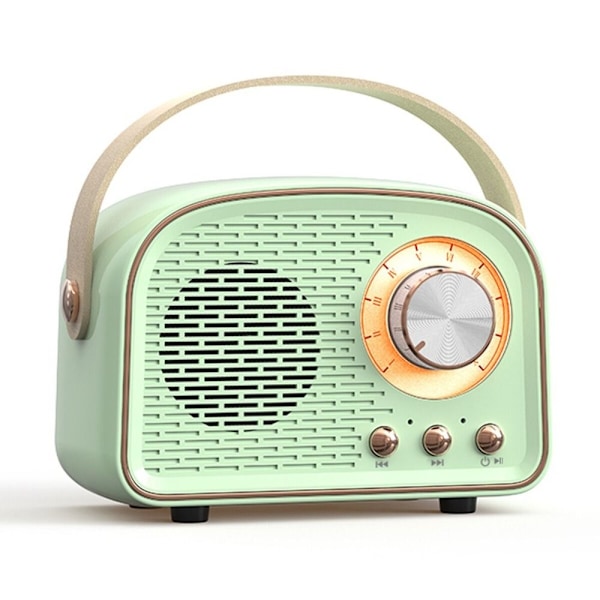 Mini Radio Bluetooth Højttaler GRØN Green