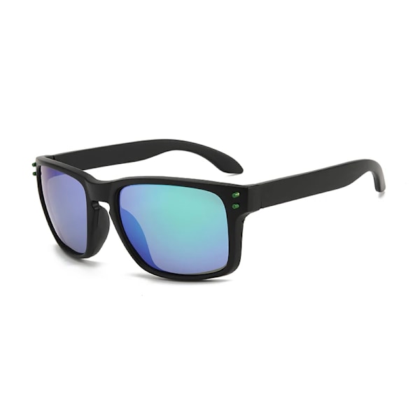 Glazzy Polarisoivat kalastusaurinkolasit Muoti Italia Brändi Designer Peili Mies Holbrook Ajo Urheilu Aurinkolasit Miehet 2024 Green mirror/polarized