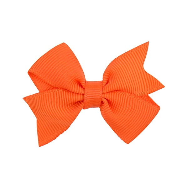 Hårklipp for jenter, små sløyfer, hårtilbehør, matchende barrette hårklipp for babyer color
