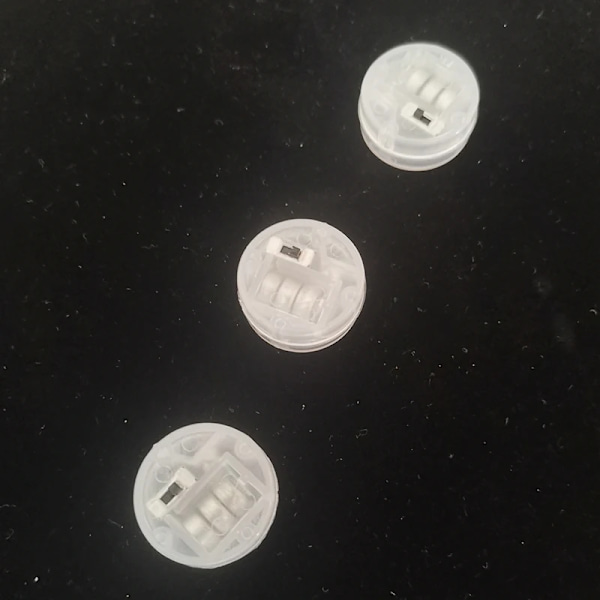 10 stk. DIY LED-lyssæt DIY små lysende lys mini batterilampe til dukke RGB