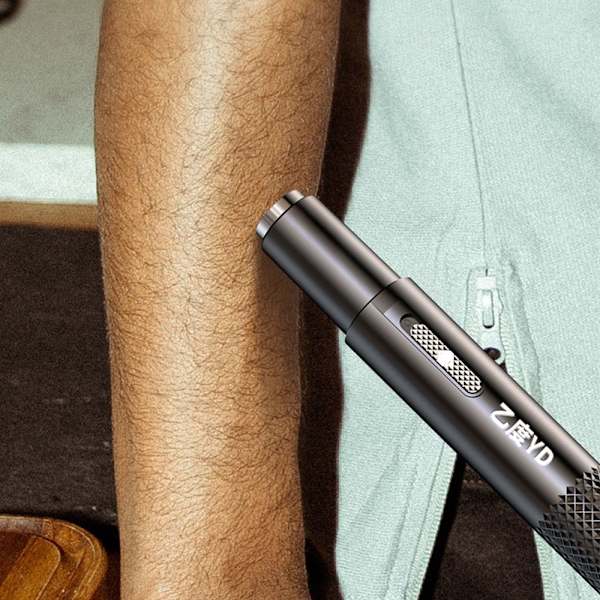 Næsehårstrimmer Barbering sort black Single cutter head