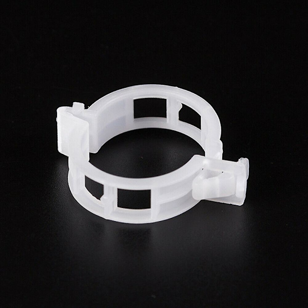 100-pakning plastclips for hageplanter, tomatclips, espalierclips