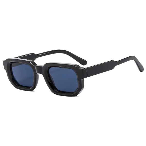 Vintage 2024 Hip Hop Fyrkantig Båge Oculos De Sol Custom Logo Mode Partihandel Kina Nya solglasögon Ankomster 2024 Unisex C1 Fashionable
