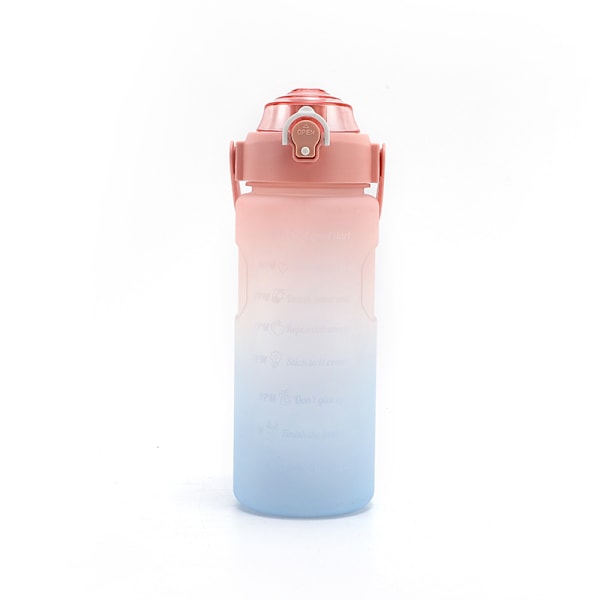 Vattenflaska Sportdryckeskopp - Lagerrosa Pink 2000ml