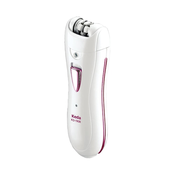 Epilator til kvinder, til ansigt, armhule, bikinilinje og ben, med LED-lys