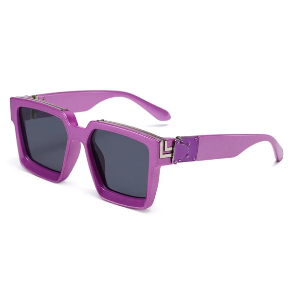 HW 86229 Luxury Brand Designer Shades Punk Rock Style Custom Oversized Thick Big Frame Sun glasses Millionaire Sunglasses Men