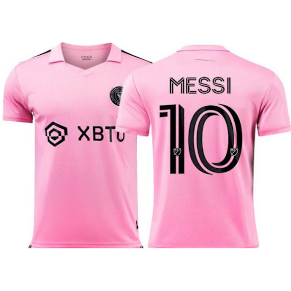 23-24 Miami tröja hem nummer 10 Major League Soccer uniform set barn vuxen tröja Single-piece top M