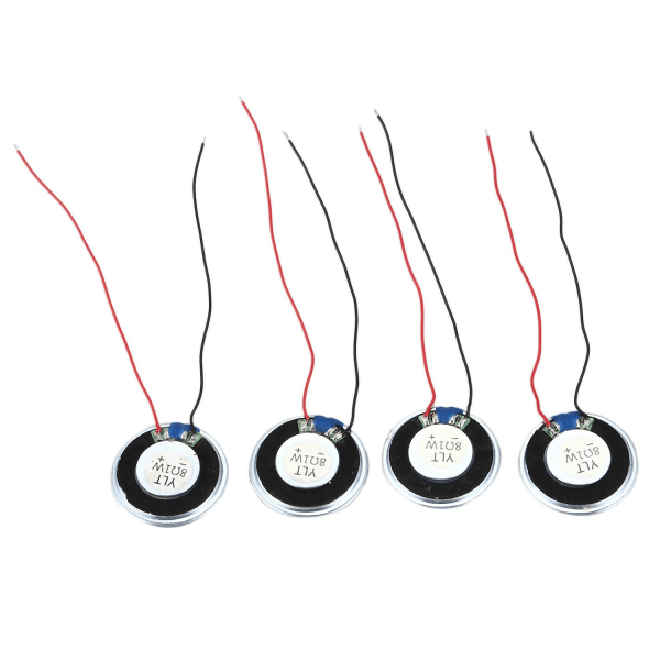 4 pcs Internal speakers Magnet 30mm 2800hz 8ohm 1w For Pc Laptop