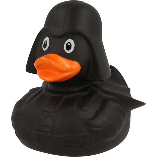 Del HAPPINESS – badeand til børn og voksne – pivende and – sort stjerne and