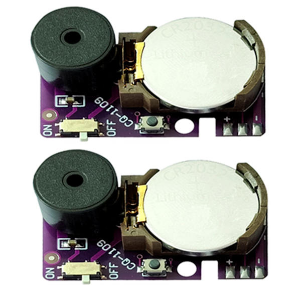 Prank Støy Maker Morsom Praktisk Spøk Gag Leker Klebrig Små Prank Ting Gag Gaver for Voksne Lilla Purple 2pcs