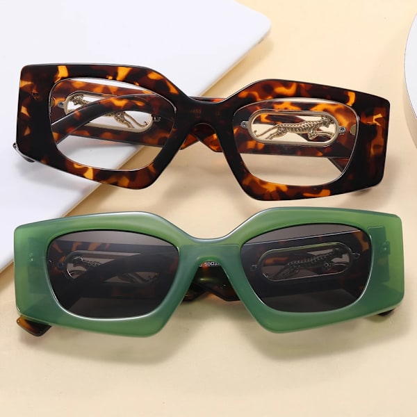 Moderigtige solbriller 2024 Oversized uregelmæssige Cat Eye Shades udendørs solbriller C5 Fashion sunglasses