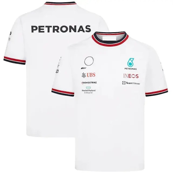 2023 Aston Martin F1 Team PETRONAS T-shirt Racer vit white M