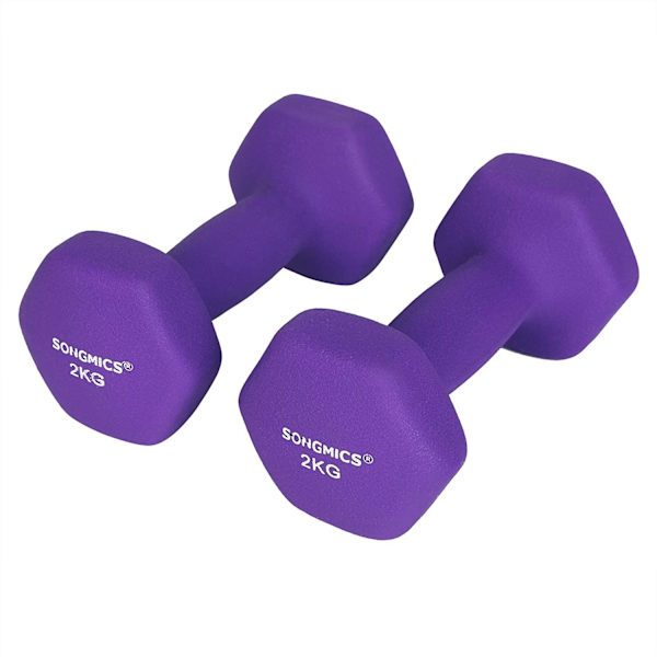 Rootz hantlar - Hantelset - Set med 2 - 2 x 2 kg - Hantlar - Li