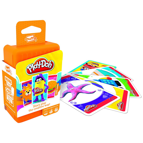 Shuffle Play Doh Kortspel En Storlek Flerfärgad Flerfärgad Multicolored One Size