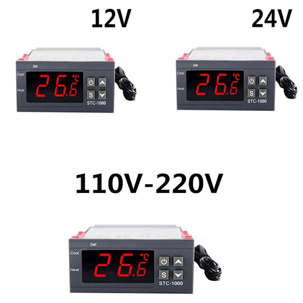 Temperaturregulator Termostat - Perfekt 12V