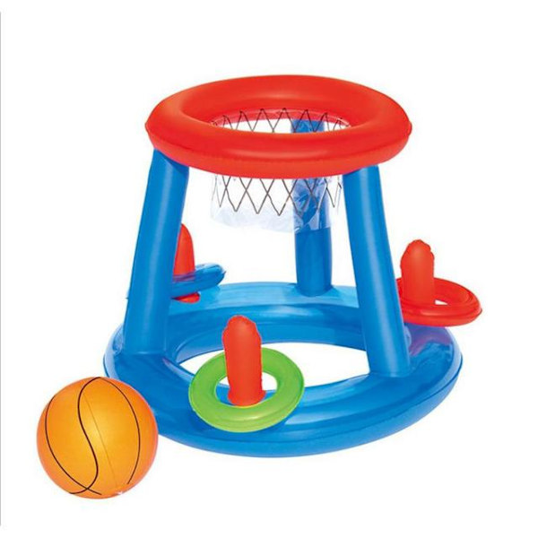 Vandspil Legetøj Basketball Kurv Pool Float Oppustelig Leg
