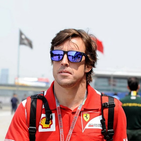 Glazzy Polarisoivat kalastusaurinkolasit Muoti Italia Brändi Designer Peili Mies Holbrook Ajo Urheilu Aurinkolasit Miehet 2024 Red mirror/polarized