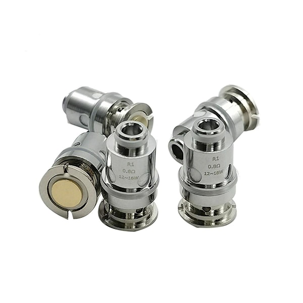 10 stk. udskiftning af spolehoveder Pnp Coil R1 0,8ohm til Mod Pod/ R Mod Pod/calibre P22 Aio/finic P18