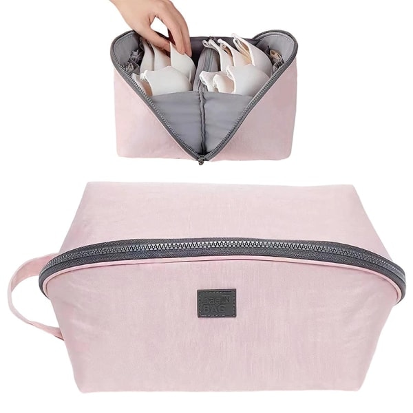 Rejseundertøj opbevaringspose Pink