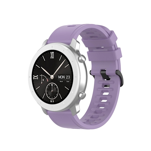 Mjukt Silikonarmband 20/22mm Ersättningsarmband för Smartklocka Tillbehör för Amazfit Gtr 2e/gts 2e/bip/bip U Citrusröd Citrus Red 22 mm