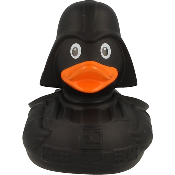 Del HAPPINESS – badeand til børn og voksne – pivende and – sort stjerne and