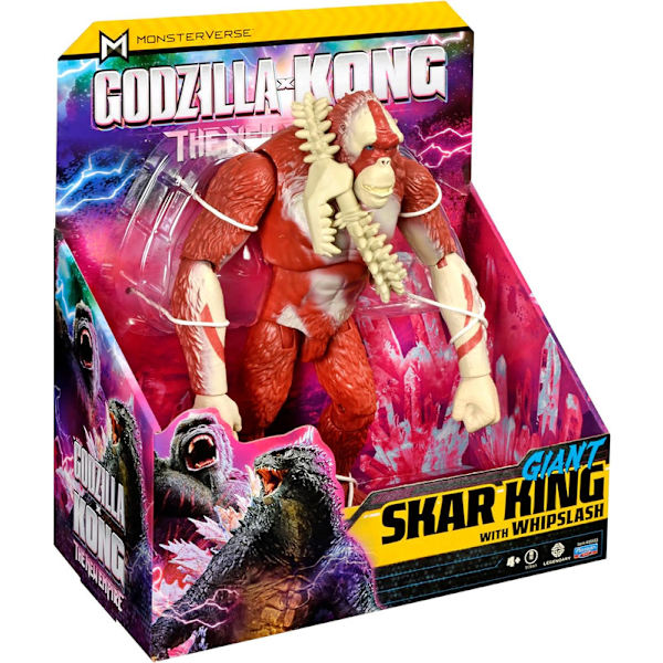 Godzilla x King Kong jättiläinen Skar toimintahahmo lelut Shimo Suko Doug toimintahahmon kanssa Skar King