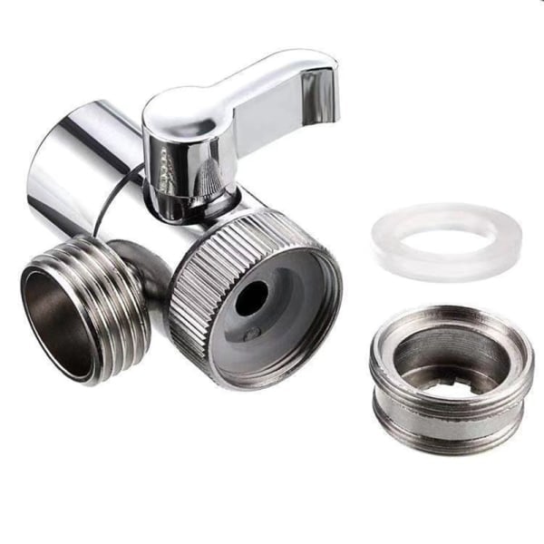 Diverter valve for kitchen faucet - Silver