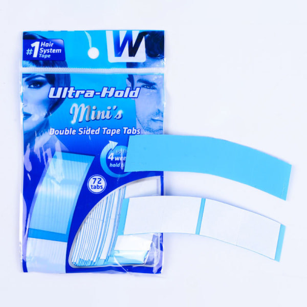 IC Mini dobbeltsidet tape 72 faner paryk toupee hårstykke lim 4