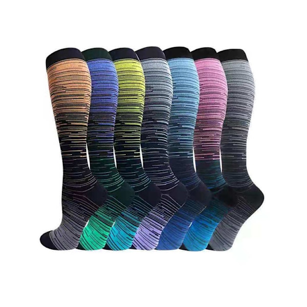 7 Pairs of Compression Socks for Women and Men is Best Athletic & Med