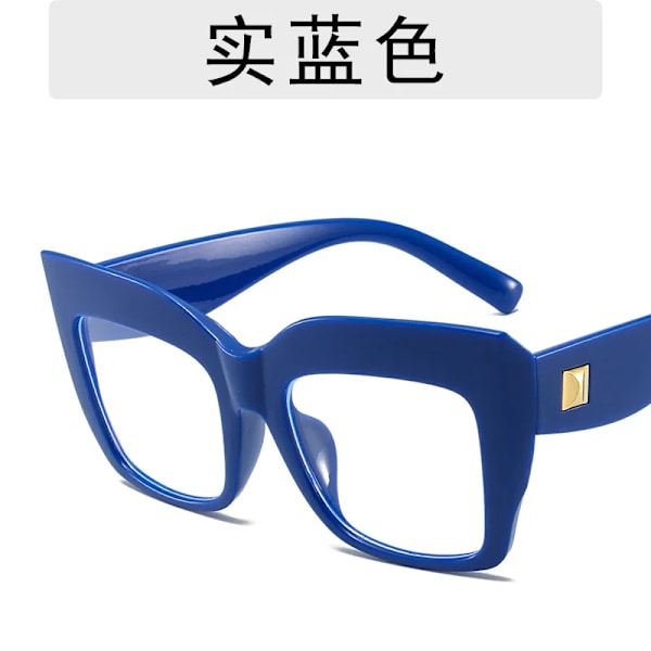 Uudet ylelliset suunnittelijan Uv400 Pc-kehykset aurinkolasit naisille Gafas valkoiset kehykset silmälasit C4 Colour