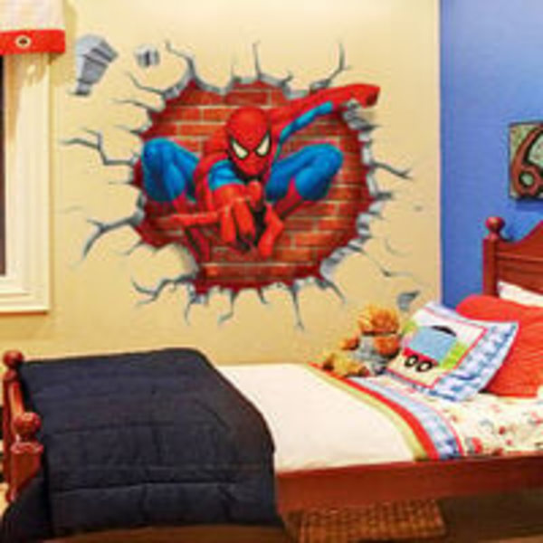 Spiderman-seinätarrat 3D-juliste Ultimate Spider-Man -seinätarra Spiderman-seinätarra Spiderman-seinätarra Ephé