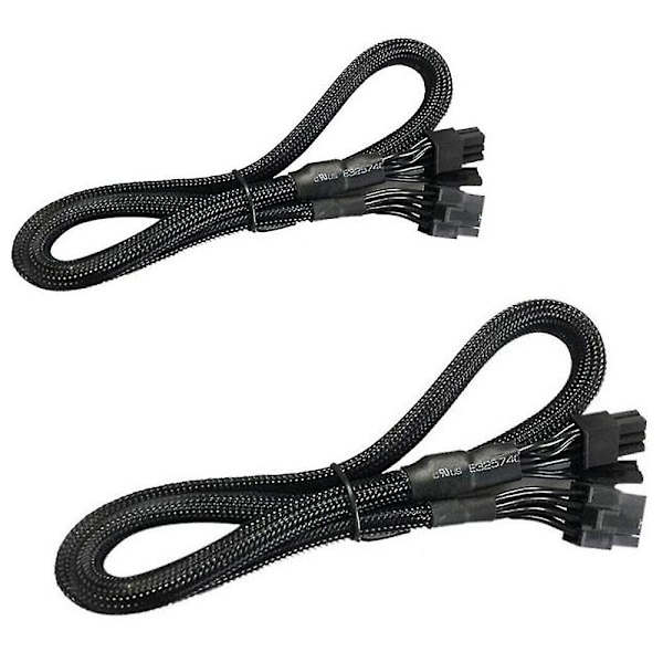 2 kpl 8-nastainen - 8-nastainen (6+2) PCIe VGA -virtajohto Flex EVGA Supernova 650 750 850 1000 1600 200 -virtalähteille