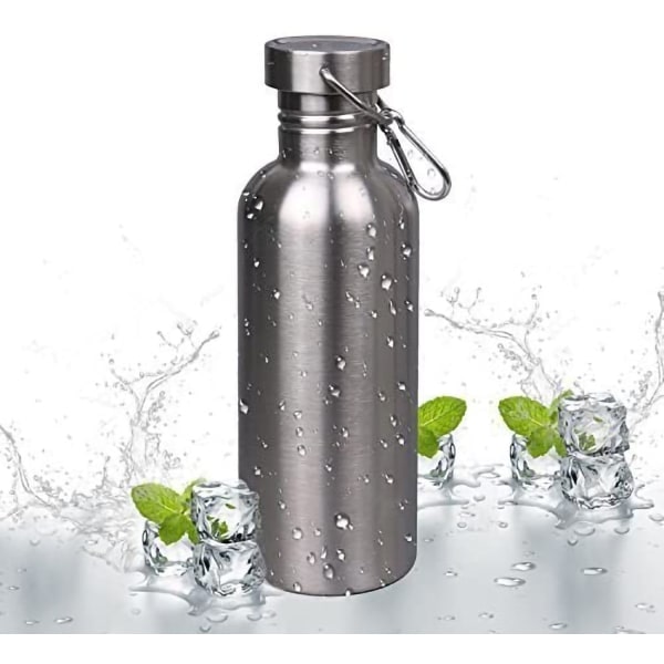 Ruostumattomasta teräksestä valmistettu vesipullo, BPA-vapaa vuotamaton vesipullo 1000 ml