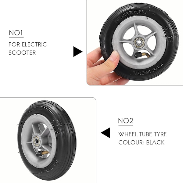 6x1 14 Dekk 150mm Scooter Oppblåsbar Hjul Slange Dekk Til Elektrisk Scooter