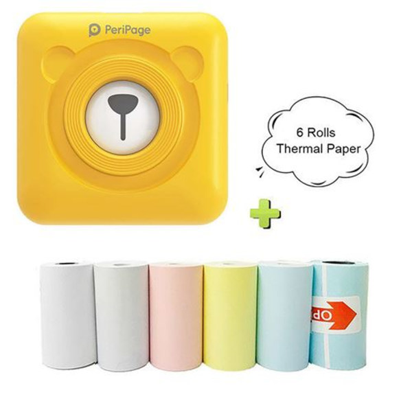 Bærbar 58mm Peripage Bluetooth Termisk Skriver for Utskrift