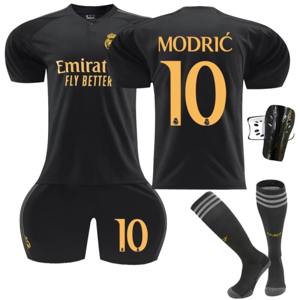 23-24 Real Madrid II bortaställ #10 Modric Kids 22(120-130CM)