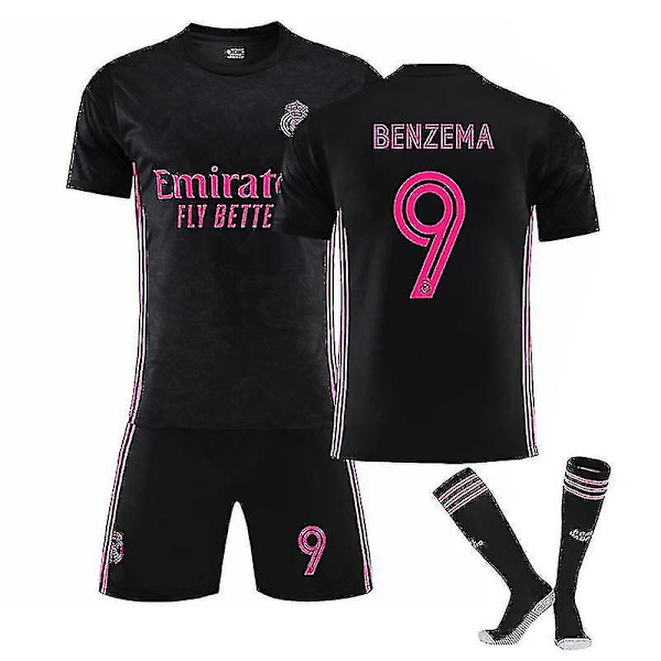 21 Real Madrid No. 9 Benzema jalkapallopaita lapsille/aikuisille 21 Isco 22 lapsille 21 Benzema 21 Benzema 9 Kids 16(90-100CM)