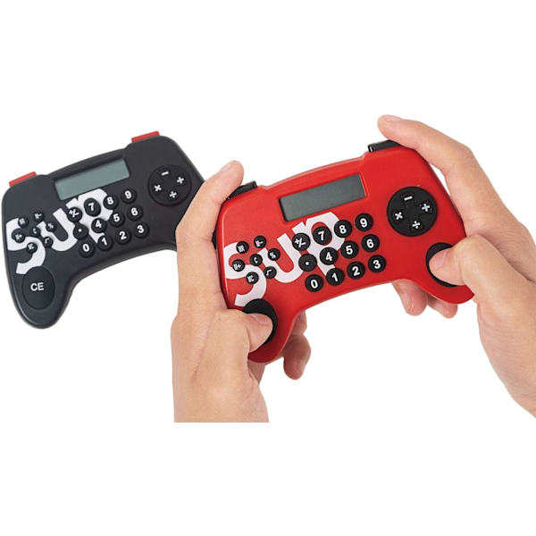 Skrivebords kalkulator, mini spill håndtak kalkulator, 8 siffer