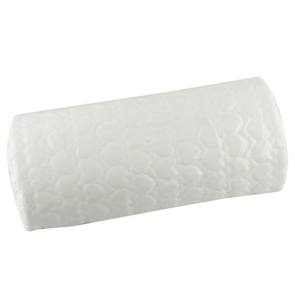 Nail Cushion Hand Rest for Nails Washable PU Leather Nail White