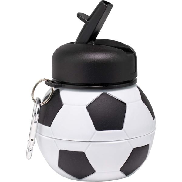 Clip-On Kätevä BPA-vapaa Silikoninen Jalkapallopullo Lapsille, 530 ml 1