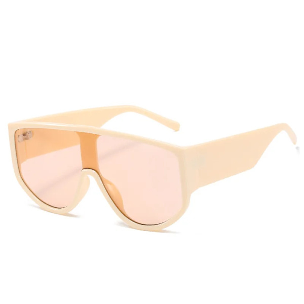 Tukkumyynti Ylisuuret Aurinkolasit 2024 Muoti Mukautettu Logo Brändi Mainos Aurinkolasit Miehille Naisille C5 Oversized  Sunglasses