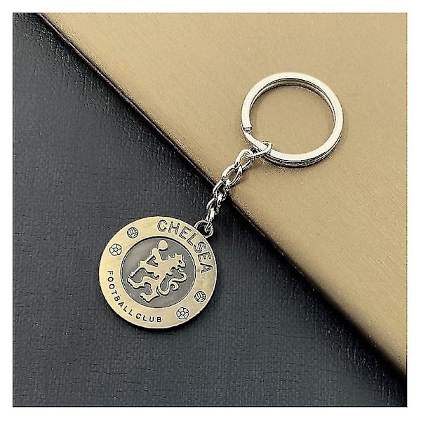 Juve Barcelona Real Madrid Key Ring Metal Liverpool Paris Tottenham Brazil Italian Key Ring Pendant Copper