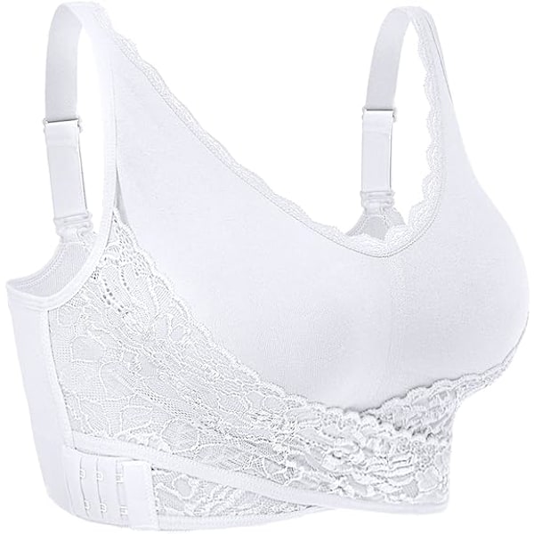 Wireless Bra, Seamless Push Up Sport Bra with Lace for Women for Daily