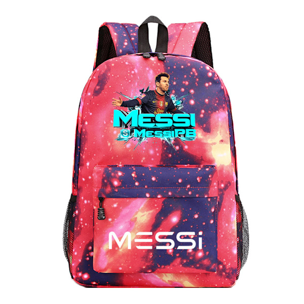 Messi rygsæk børn skole taske computer rygsæk style 4