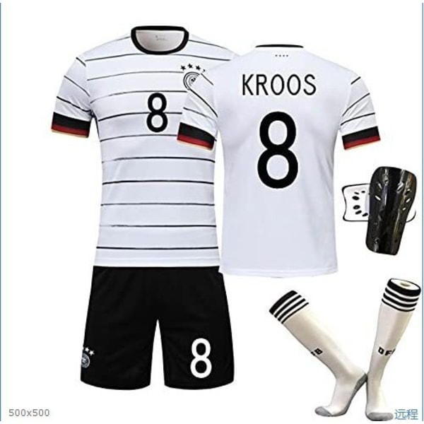2021 tyska landslaget nr 13 Muller fotbollströja herr- och damkläder för vuxna och barn German size 8 three piece suit 28