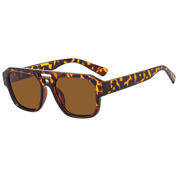 UNOC 2024 Fashion Brand designer Classic Retro Shades Luksus Oversized Plast Solbriller Kvadrat Mænd Custom Logo Solbriller Gray Sunglasses3541