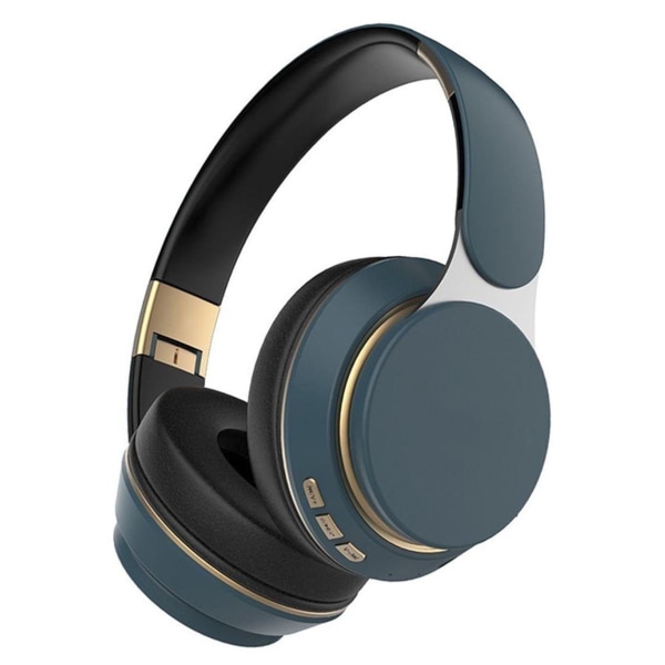 Bluetooth in-ear headset, hopfällbar stereo trådlös on-ear hörlurar